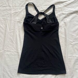 Lululemon Black Athletic Tank Top